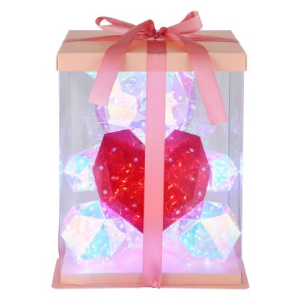 Globo - Decorazione da tavolo LED in confezione regalo LED/6W/5V USB a forma di orso