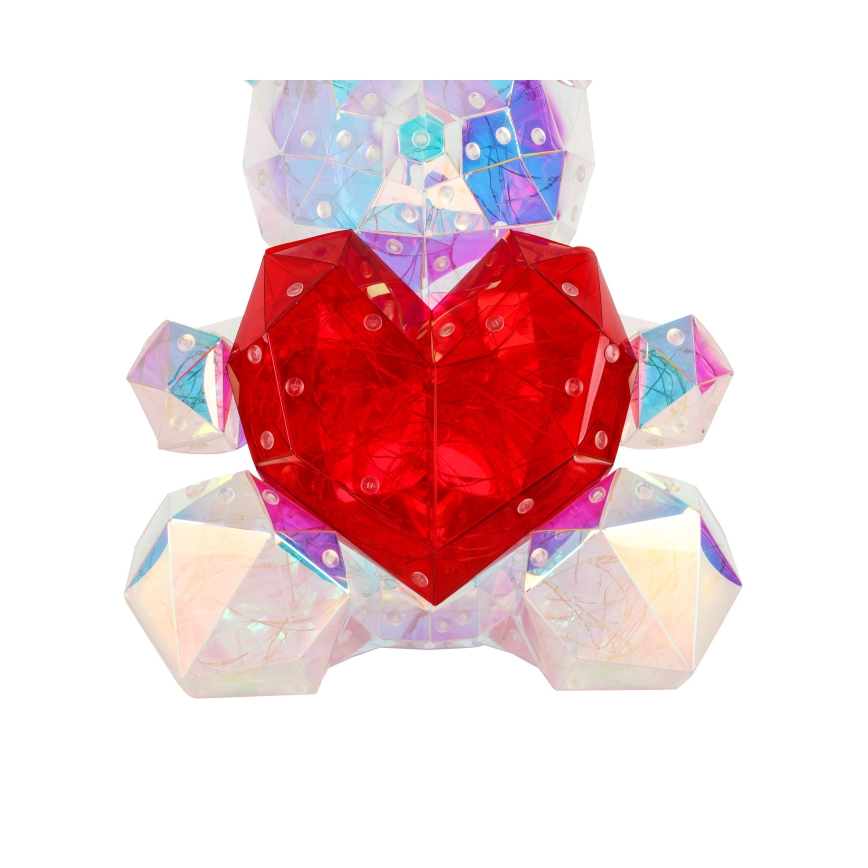 Globo - Decorazione da tavolo LED in confezione regalo LED/6W/5V USB a forma di orso