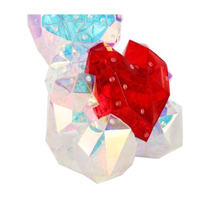 Globo - Decorazione da tavolo LED in confezione regalo LED/6W/5V USB a forma di orso