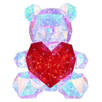 Globo - Decorazione da tavolo LED in confezione regalo LED/6W/5V USB a forma di orso