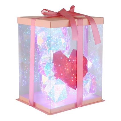 Globo - Decorazione da tavolo LED in confezione regalo LED/6W/5V USB a forma di orso