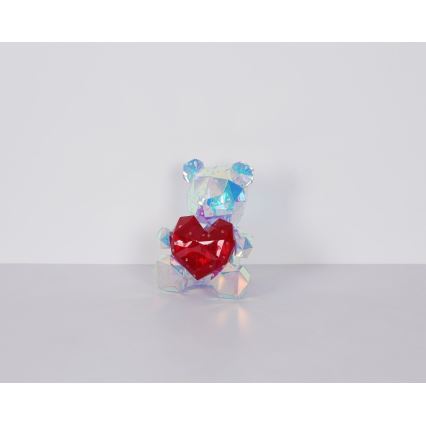 Globo - Decorazione da tavolo LED in confezione regalo LED/6W/5V USB a forma di orso