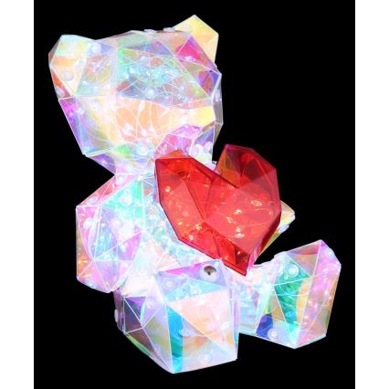 Globo - LED Dimmerabile ricaricabile tavolo decorazione LED/3W/5V 1200 mAh orso