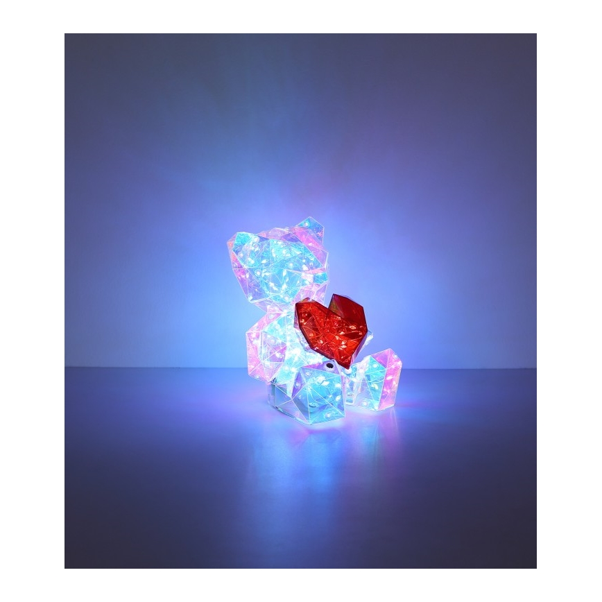 Globo - LED Dimmerabile ricaricabile tavolo decorazione LED/3W/5V 1200 mAh orso
