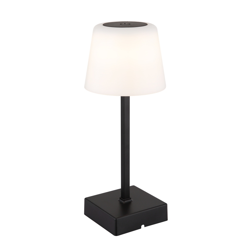 Globo - Lampada da tavolo touch dimmerabile LED/2W/5V 3000/4500/6500K 800 mAh nera