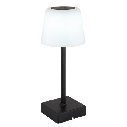 Globo - Lampada da tavolo touch dimmerabile LED/2W/5V 3000/4500/6500K 800 mAh nera