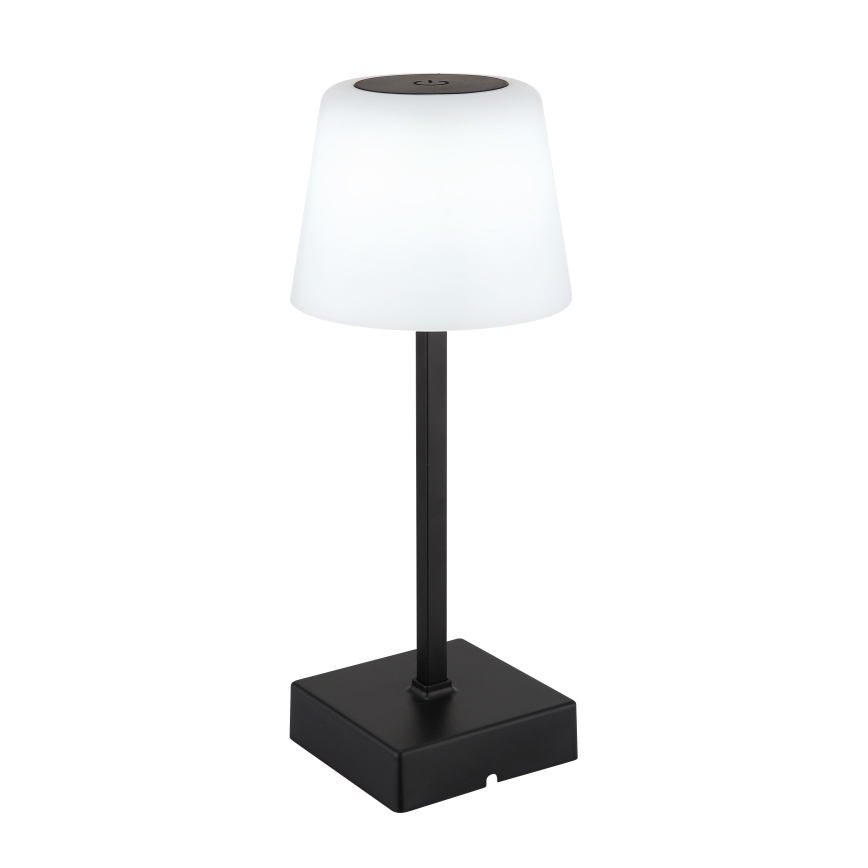 Globo - Lampada da tavolo touch dimmerabile LED/2W/5V 3000/4500/6500K 800 mAh nera