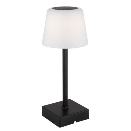 Globo - Lampada da tavolo touch dimmerabile LED/2W/5V 3000/4500/6500K 800 mAh nera