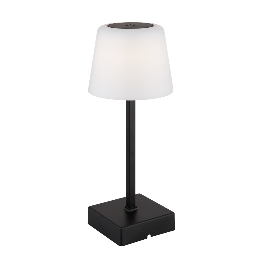 Globo - Lampada da tavolo touch dimmerabile LED/2W/5V 3000/4500/6500K 800 mAh nera
