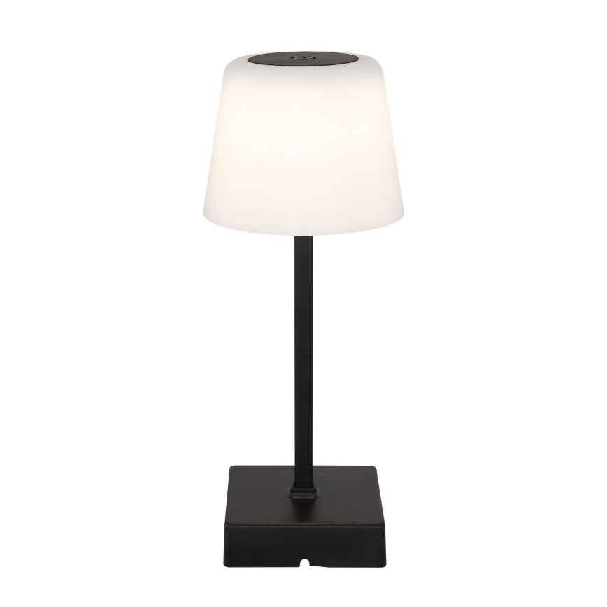 Globo - Lampada da tavolo touch dimmerabile LED/2W/5V 3000/4500/6500K 800 mAh nera