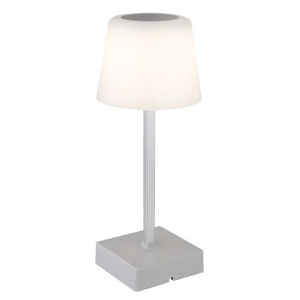 Globo - Lampada da tavolo LED dimmerabile con funzione Touch LED/2W/5V 3000/4500/6500K 800 mAh argento
