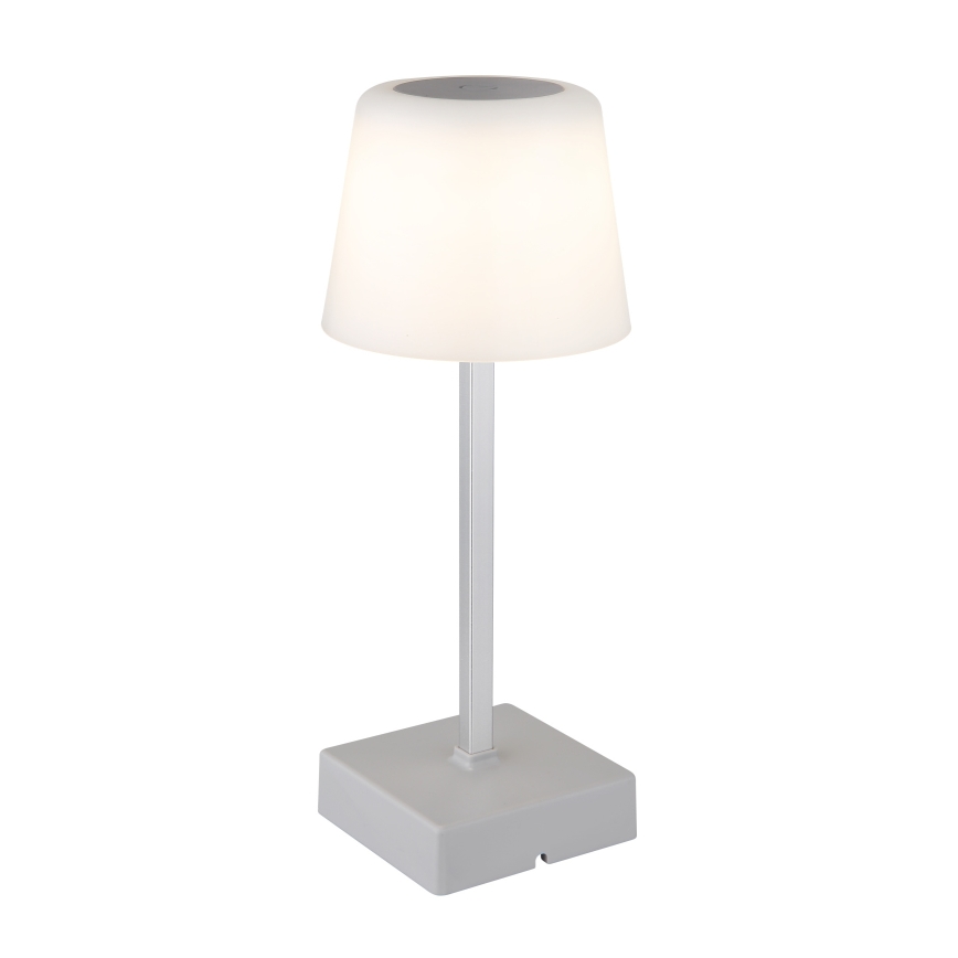 Globo - Lampada da tavolo LED dimmerabile con funzione Touch LED/2W/5V 3000/4500/6500K 800 mAh argento