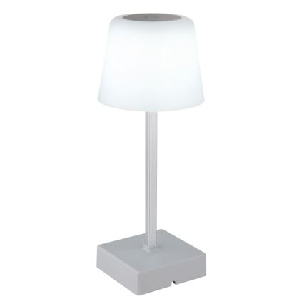 Globo - Lampada da tavolo LED dimmerabile con funzione Touch LED/2W/5V 3000/4500/6500K 800 mAh argento