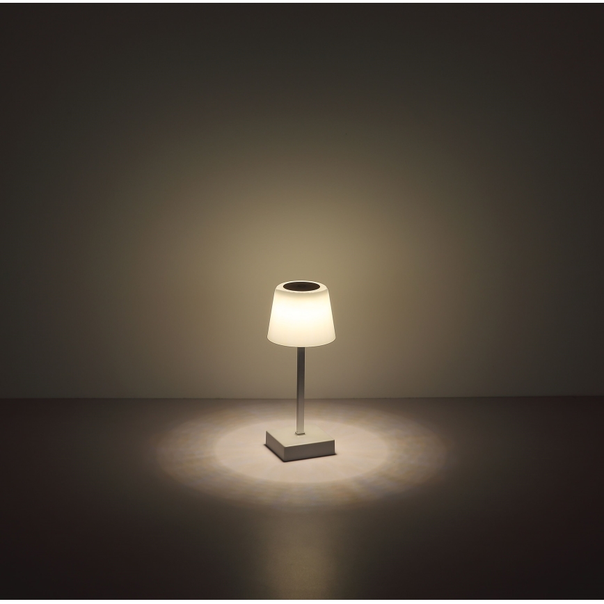 Globo - Lampada da tavolo LED dimmerabile con touch LED/2W/5V 3000/4500/6500K 800 mAh bianco