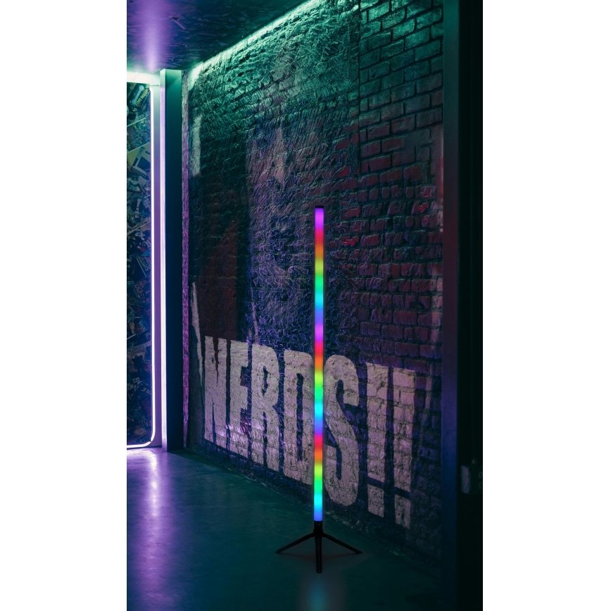 Globo - Lampada da terra LED RGB dimmerabile LED/7W/5V + telecomando