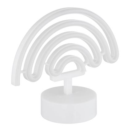 Globo - Decorazione da tavolo al neon LED/2W/3xAA arcobaleno