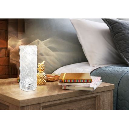 Globo - Lampada da tavolo LED dimmerabile con controllo touch LED/1W/5V 2700/4000/6500K 800 mAh