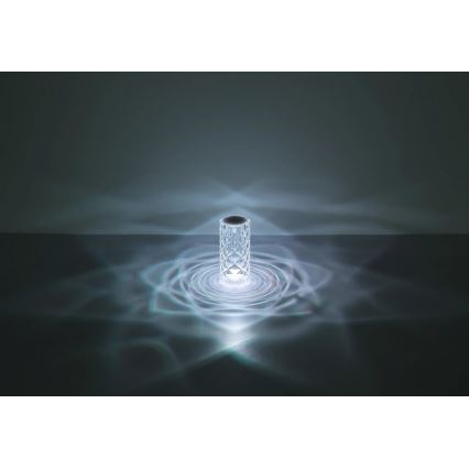 Globo - Lampada da tavolo ricaricabile a LED RGB con controllo touch LED/0,6W/3,7V 500mAh