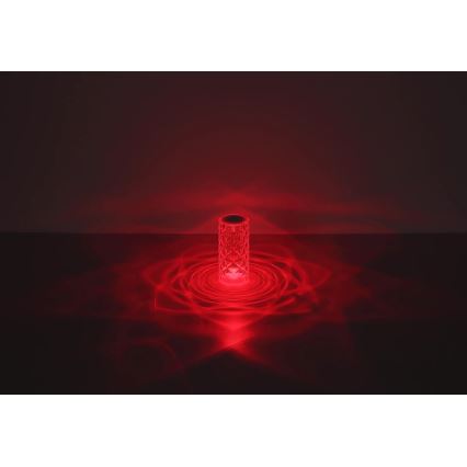 Globo - Lampada da tavolo ricaricabile a LED RGB con controllo touch LED/0,6W/3,7V 500mAh