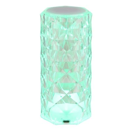 Globo - Lampada da tavolo ricaricabile a LED RGB con controllo touch LED/0,6W/3,7V 500mAh