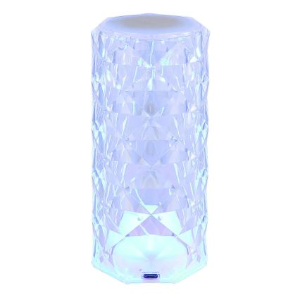 Globo - Lampada da tavolo ricaricabile a LED RGB con controllo touch LED/0,6W/3,7V 500mAh