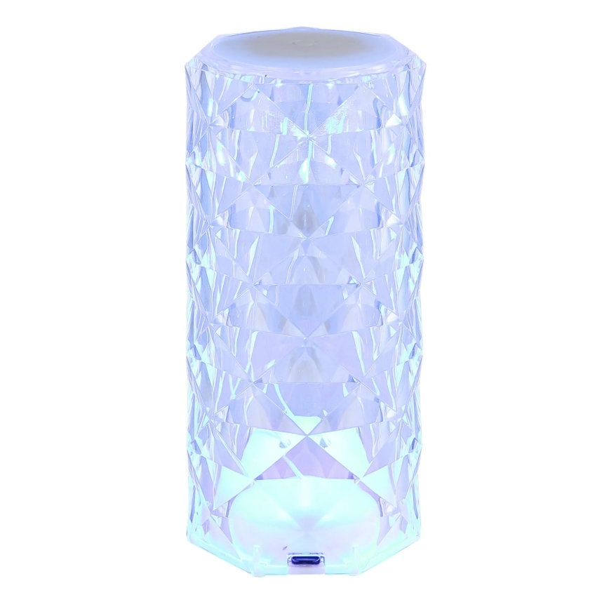 Globo - Lampada da tavolo ricaricabile a LED RGB con controllo touch LED/0,6W/3,7V 500mAh