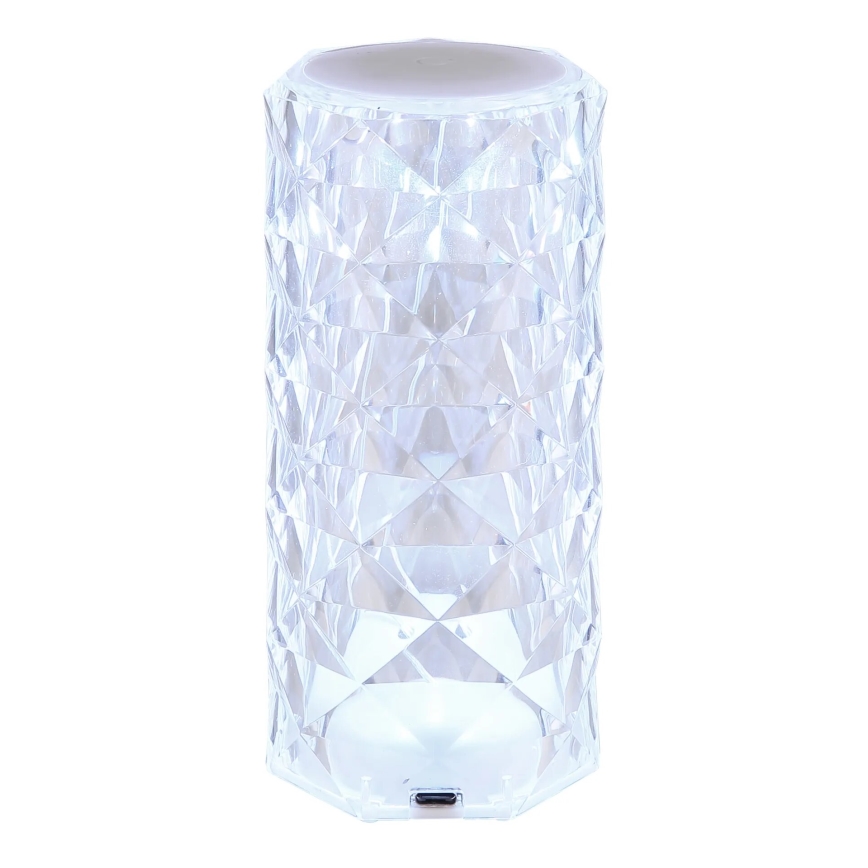 Globo - LED RGB Lampada da tavolo ricaricabile LED/0,6W/3,7V 500mAh