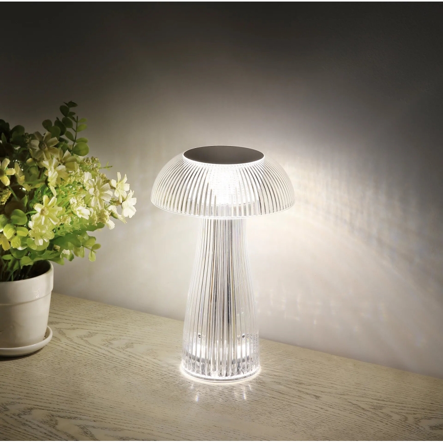 Globo - LED Lampada da tavolo ricaricabile dimmerabile LED/1,5W/5V 800mAh 2700K/4000K/6500K