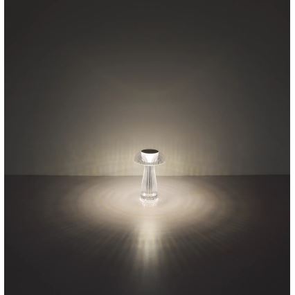 Globo - LED Lampada da tavolo ricaricabile dimmerabile LED/1,5W/5V 800mAh 2700K/4000K/6500K