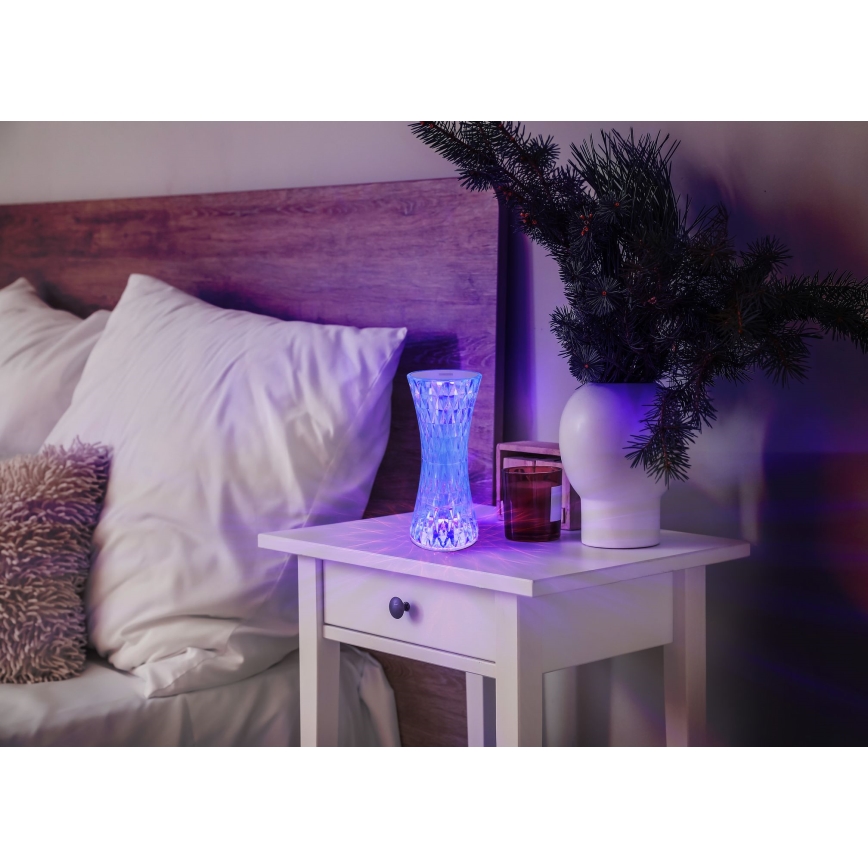 Globo - LED RGB Lampada da tavolo Touch LED/1W/5V 800 mAh