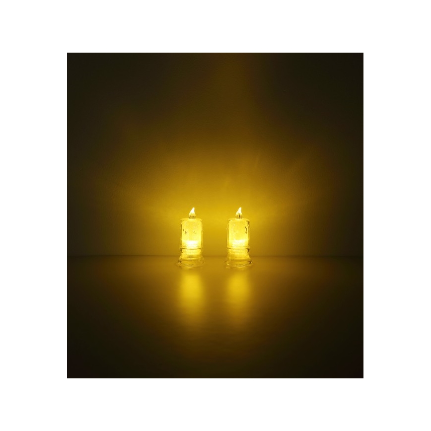 Globo - SET 2x LED Candele LED/0,25W/3xLR1130