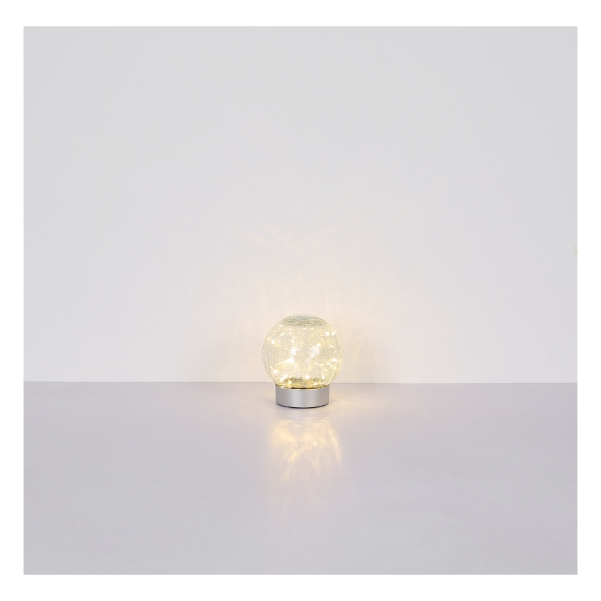 Globo - LED Decorativa ricaricabile lampada da tavolo 25xLED/0,06W/5V 600 mAh IP44