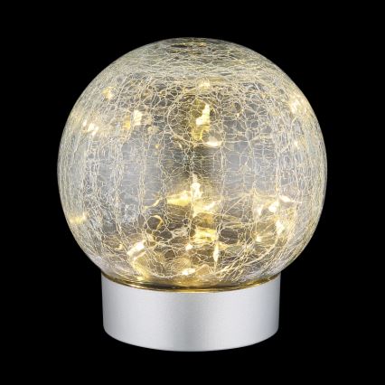 Globo - LED Decorativa ricaricabile lampada da tavolo 25xLED/0,06W/5V 600 mAh IP44