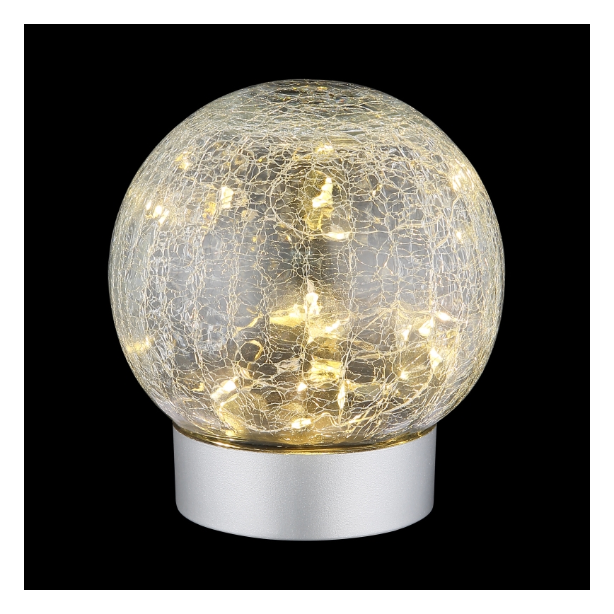 Globo - LED Decorativa ricaricabile lampada da tavolo 25xLED/0,06W/5V 600 mAh IP44