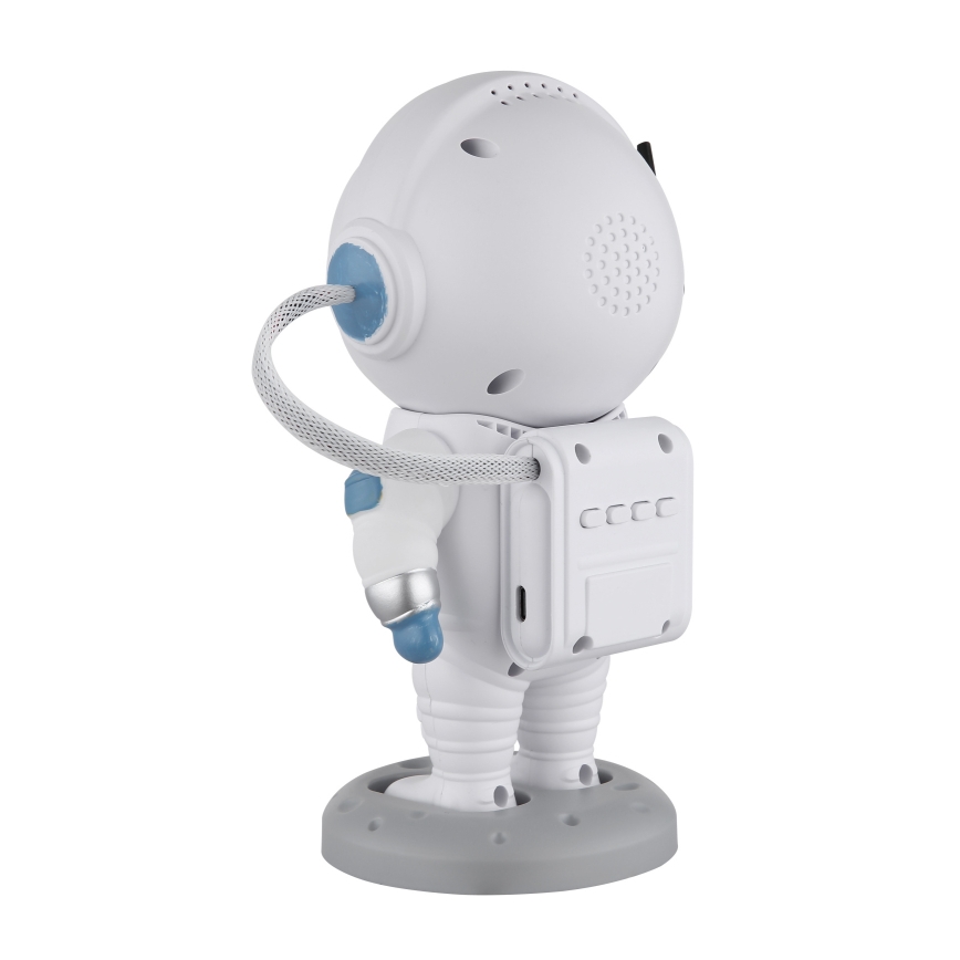 Globo - Lampada da tavolo LED RGB LED/6W/5V astronauta bianca