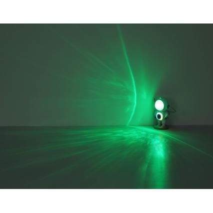 Globo - Lampada da tavolo LED RGB LED/6W/5V astronauta bianca
