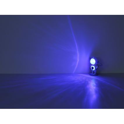 Globo - Lampada da tavolo LED RGB LED/6W/5V astronauta bianca