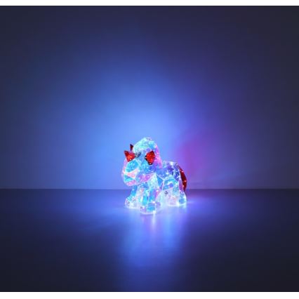 Globo - LED Decorazioneda tavolo LED/3W/5V USB unicorno
