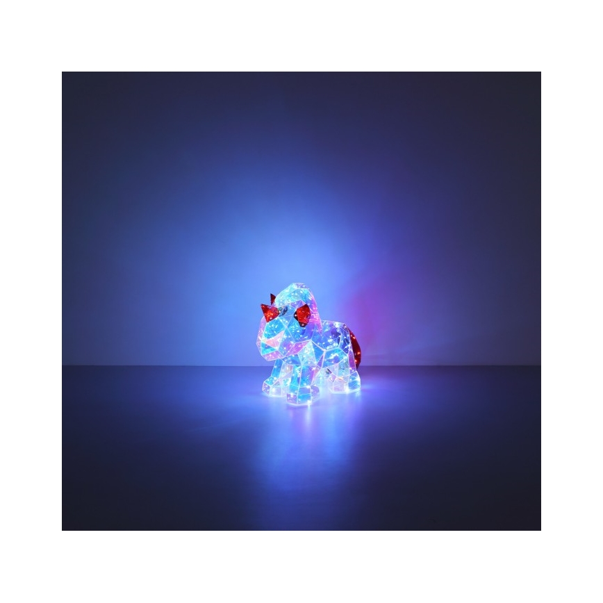 Globo - LED Decorazioneda tavolo LED/3W/5V USB unicorno