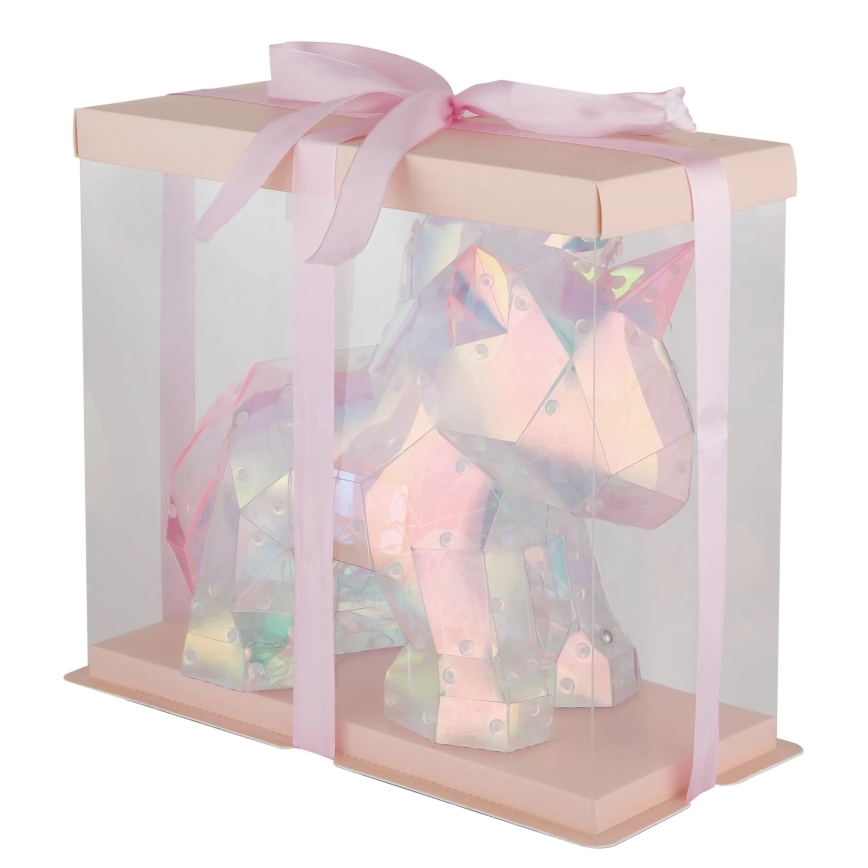 Globo - Decorazione da tavolo LED ricaricabile e dimmerabile LED/4W/5V 1800 mAh unicorno