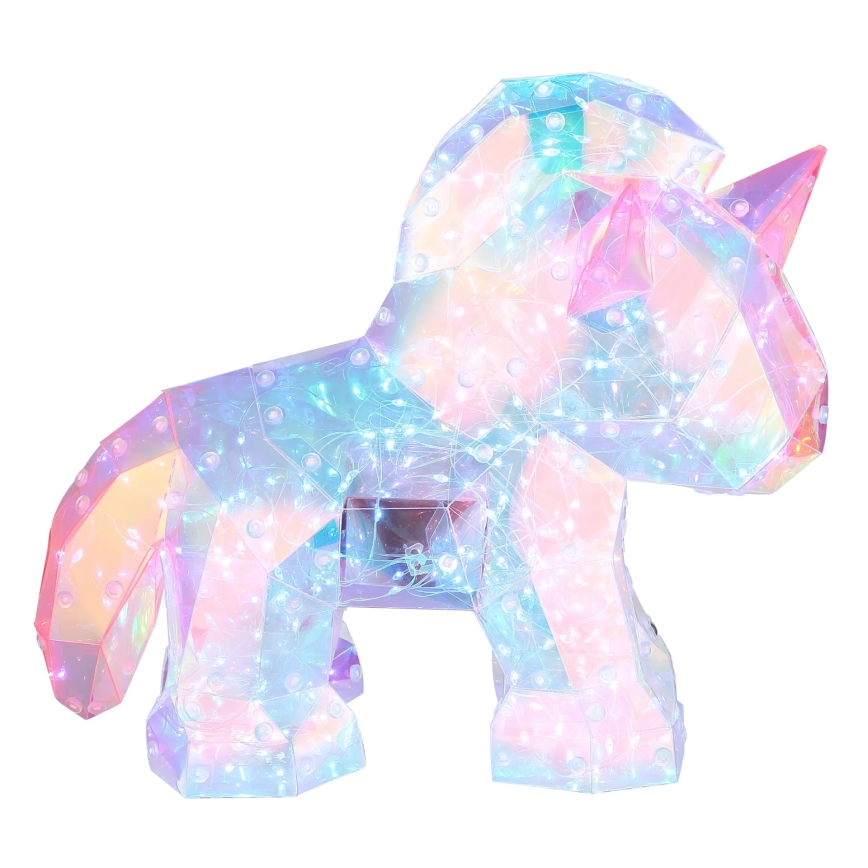 Globo - Decorazione da tavolo LED ricaricabile e dimmerabile LED/4W/5V 1800 mAh unicorno