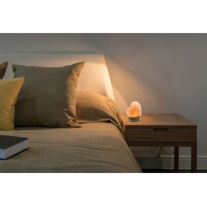 Globo - Lampada di sale a LED/5W/230V 0,4 kg