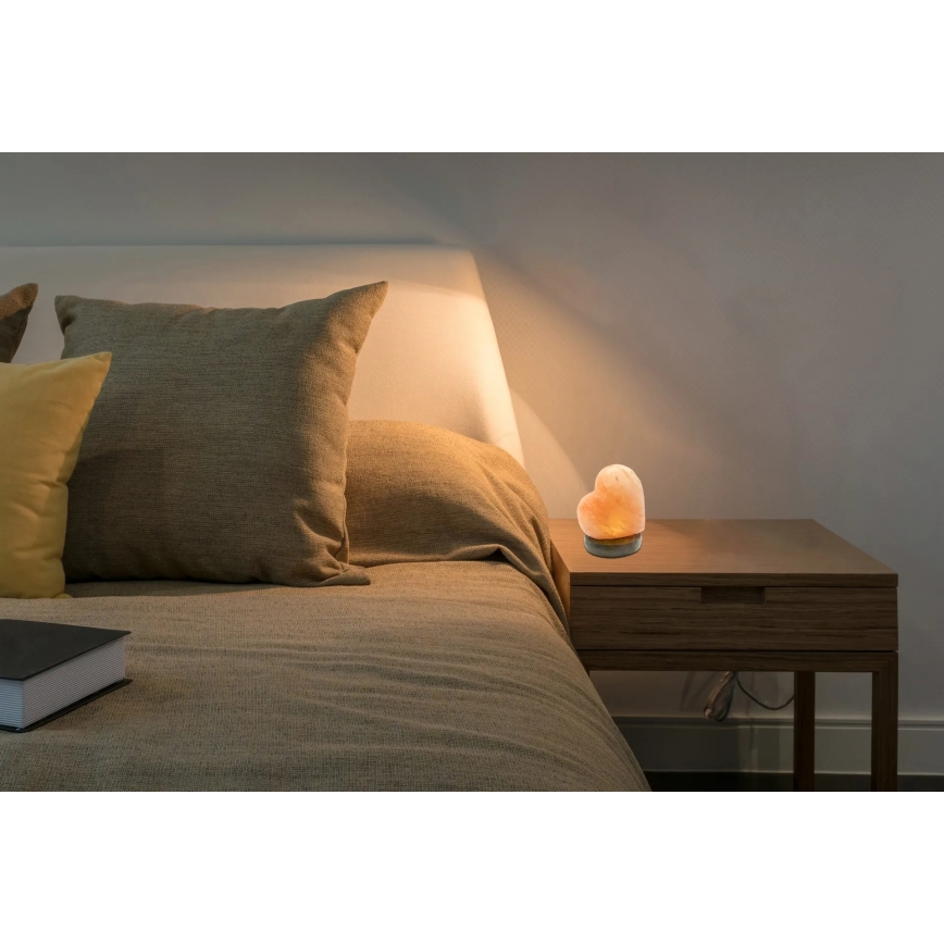 Globo - Lampada di sale a LED/5W/230V 0,4 kg