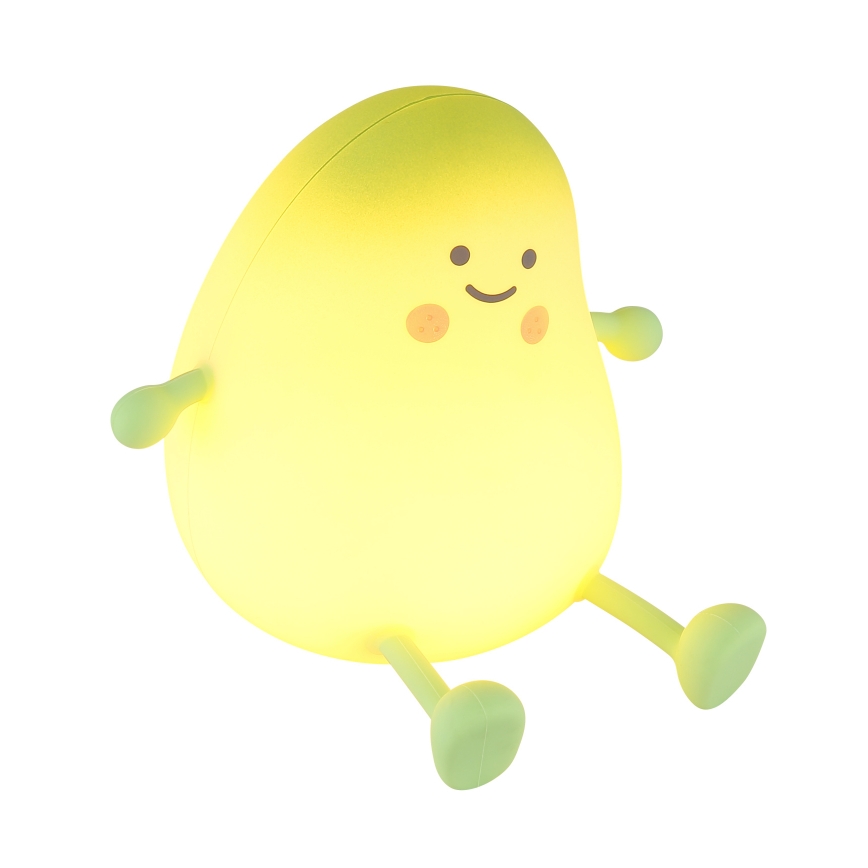 Globo - LED RGBW dimmerabile ricaricabile lampada da notte per bambini LED/2W/5V 1200 mAh mango