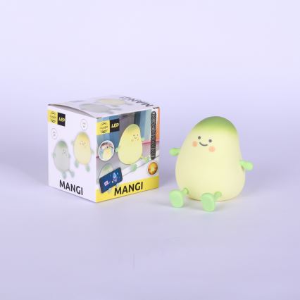 Globo - LED RGBW dimmerabile ricaricabile lampada da notte per bambini LED/2W/5V 1200 mAh mango