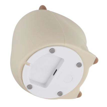 Globo - Luce notturna ricaricabile per bambini LED RGBW dimmerabile, LED 1,5W/5V, batteria 1200 mAh, capibara