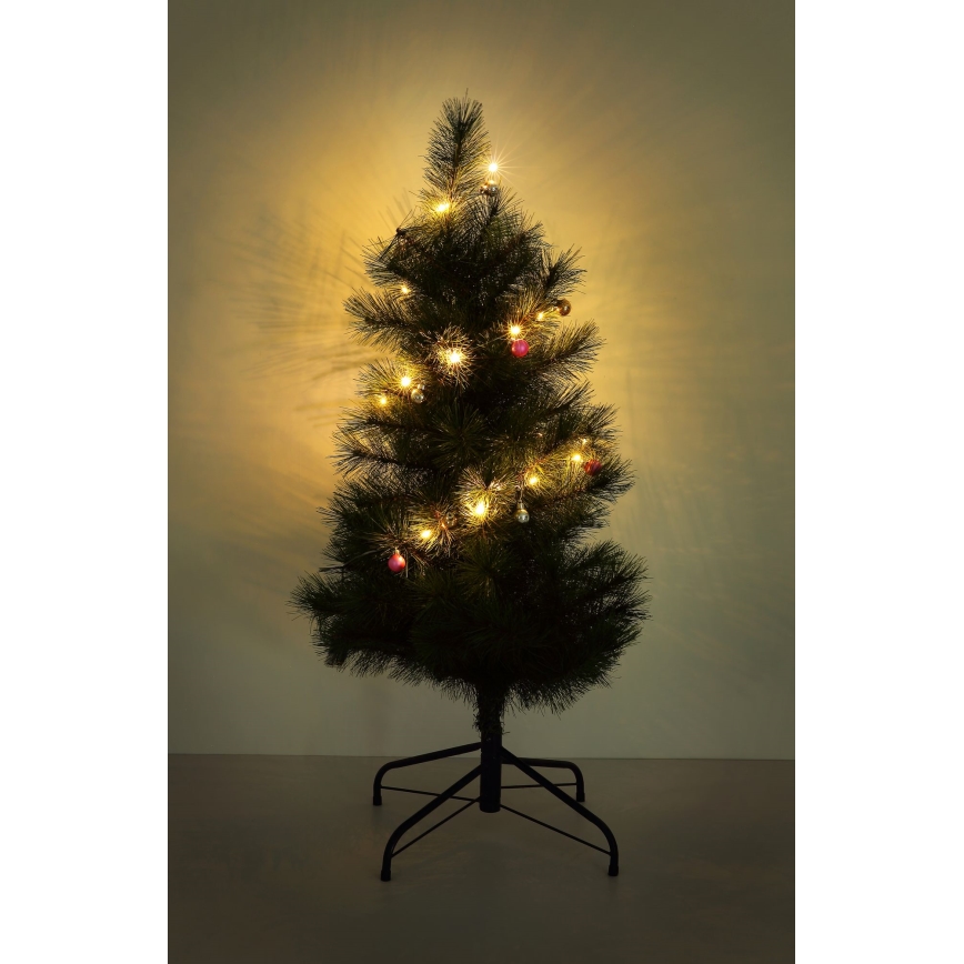 Globo - Catena LED 20xLED/2xAA 2,2m bianco caldo