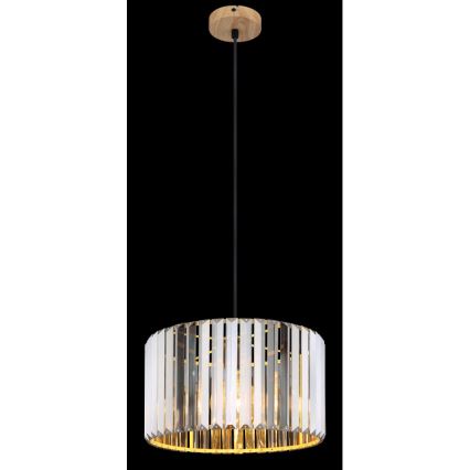 Globo - Lampadario a sospensione con filo 1xE27/60W/230V diametro 35 cm