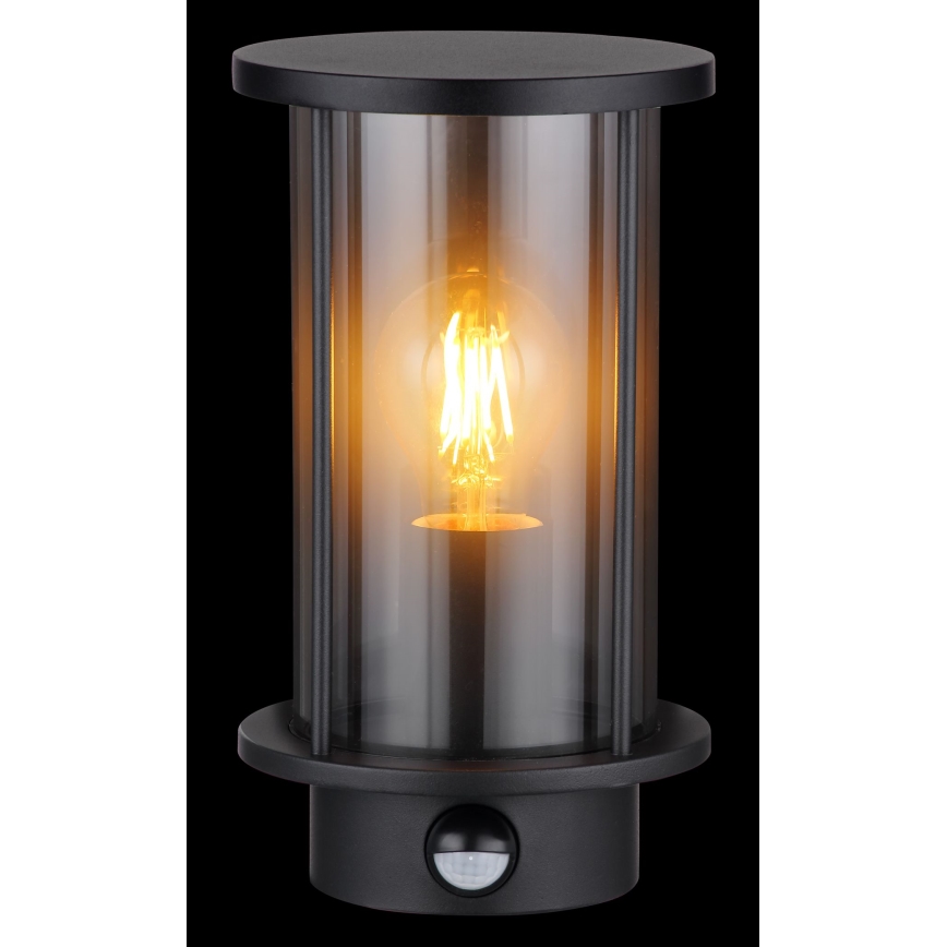 Globo - Applique da esterno con sensore 1xE27/60W/230V IP54