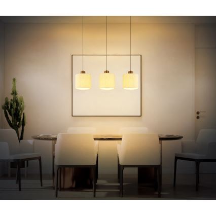 Globo - Lampadario a sospensione LED su cavo LED/24W/230V 3000K